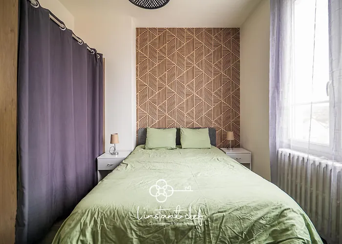 度假居 Maison D Exception Au Mans Garage Xxl Et Terrasse 勒芒